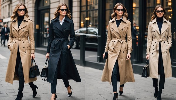 Elevate Your Work Wardrobe: Chic Ways to Combine a Trench Coat with Professional Attire for Timeless Sophistication